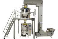 颗粒食品立式大米稻米包装机应用-420GS高速称重计量全自动一体包装机